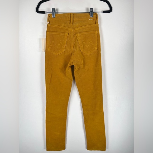 NWT MOTHER USA Made 🇺🇸 THE MID RISE DAZZLER ANKLE HEY-HONEY Corduroy Pants 23 - Picture 4 of 16